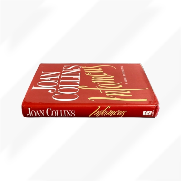 📌 *Book - Infamous - Joan Collins - Hardcover - Picture 6 of 11